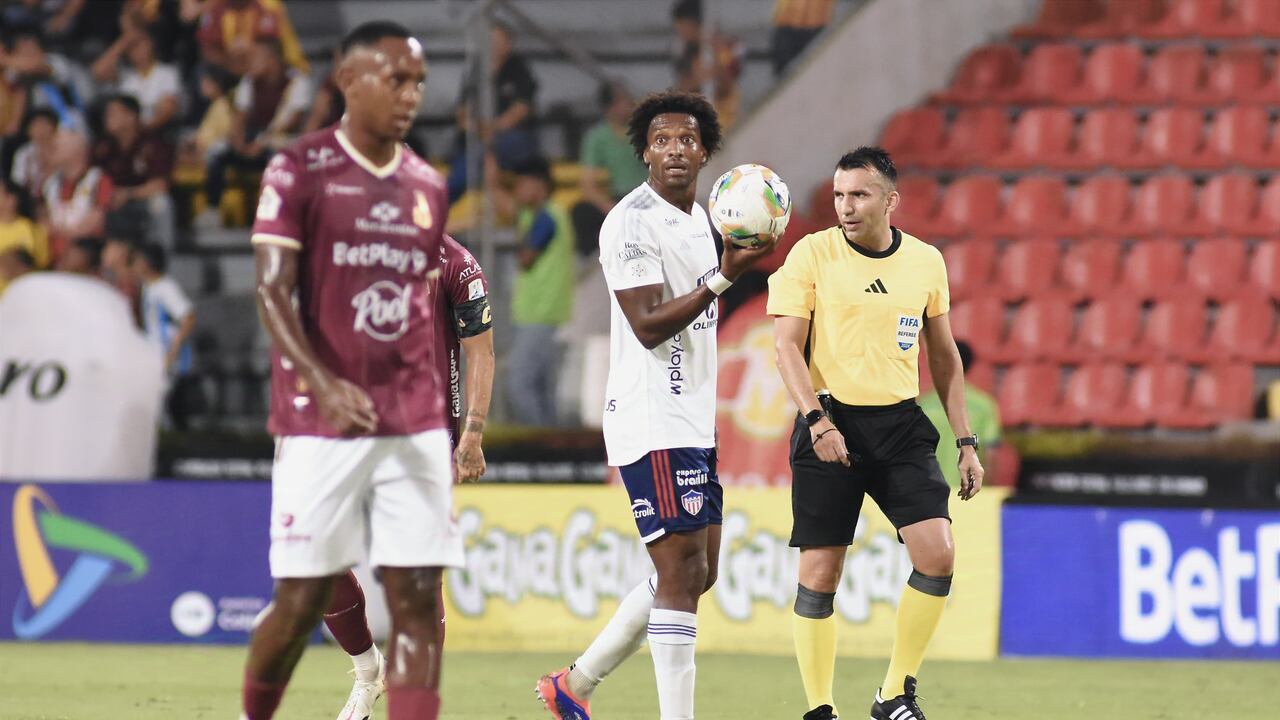 Didier Moreno marcó en contra en el Tolima vs. Junior
