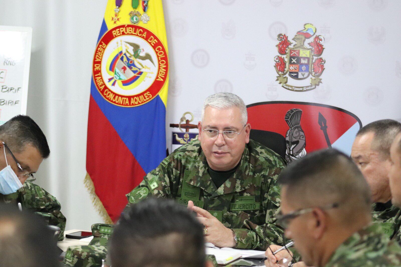 Afirmó que buscan proteger a la población y restablecer el orden en la región