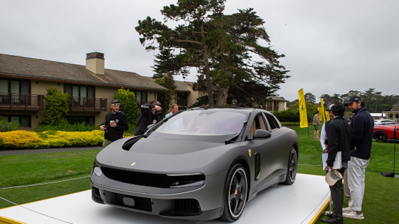 Ferrari Luce, el primer vehículo eléctrico vendido por la marca de deportivos italiana.