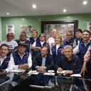 El presidente electo Gustavo Petro con directivos de Fecode