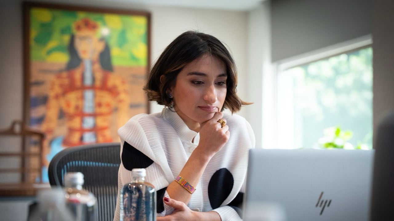 El gabinete en pleno estuvo en las protestas. Sin embargo, ni la sombra de Sarabia se hizo presente.