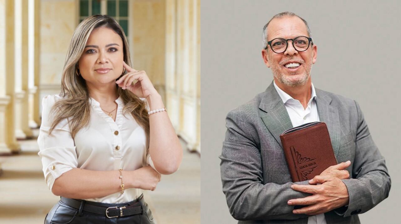 Lina María Garrido y Alfredo Saade.