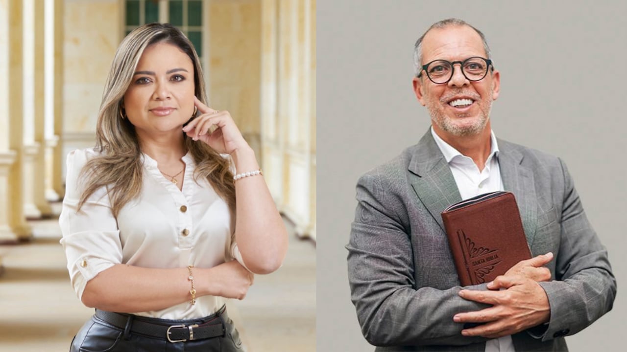 Lina María Garrido y Alfredo Saade.