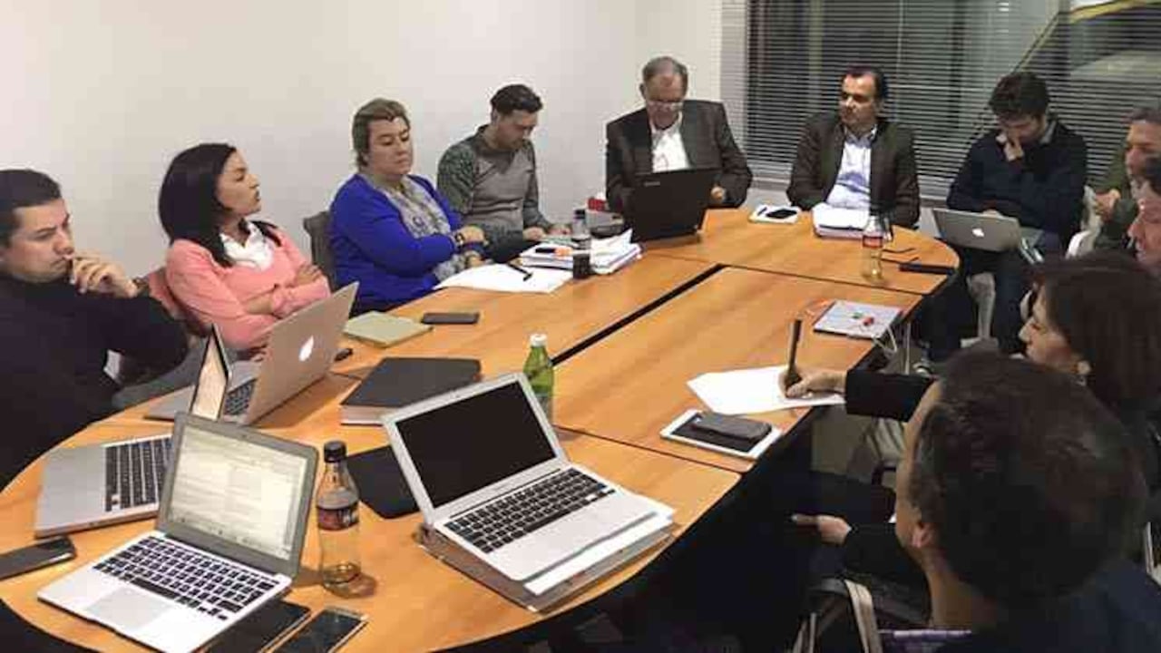 Vocveros del No, reunidos tras conocer el nuevo acuerdo de paz