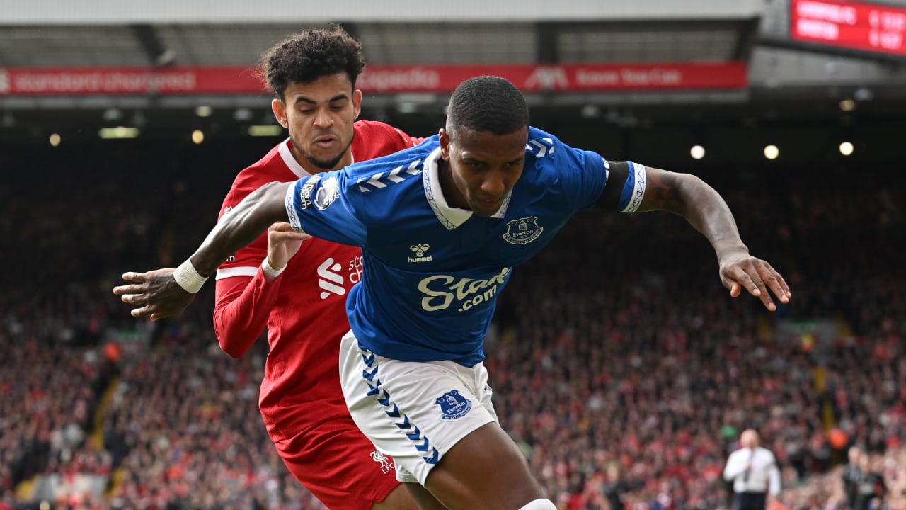 Partido entre Liverpool y Everton en 2024