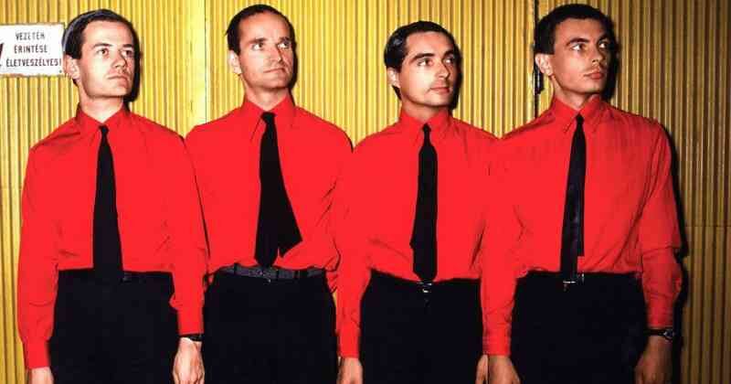De izquierda a derecha, lo precursores: Florian Schneider, Ralf Hutter, Wolfgang Flür y Karl Bartos. Foto: www.kraftwerk.com