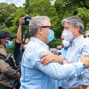 Presidentes Iván Duque y Guillermo Lasso