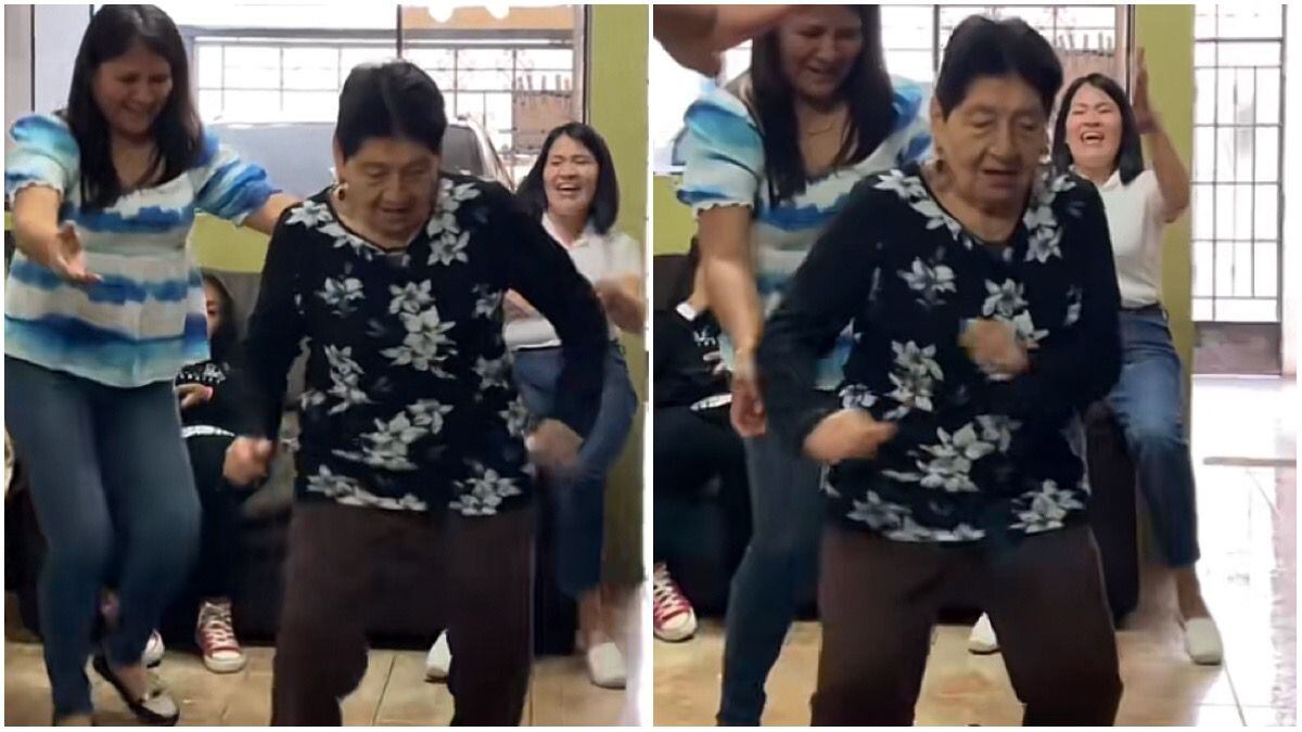 Abuela baila en TikTok