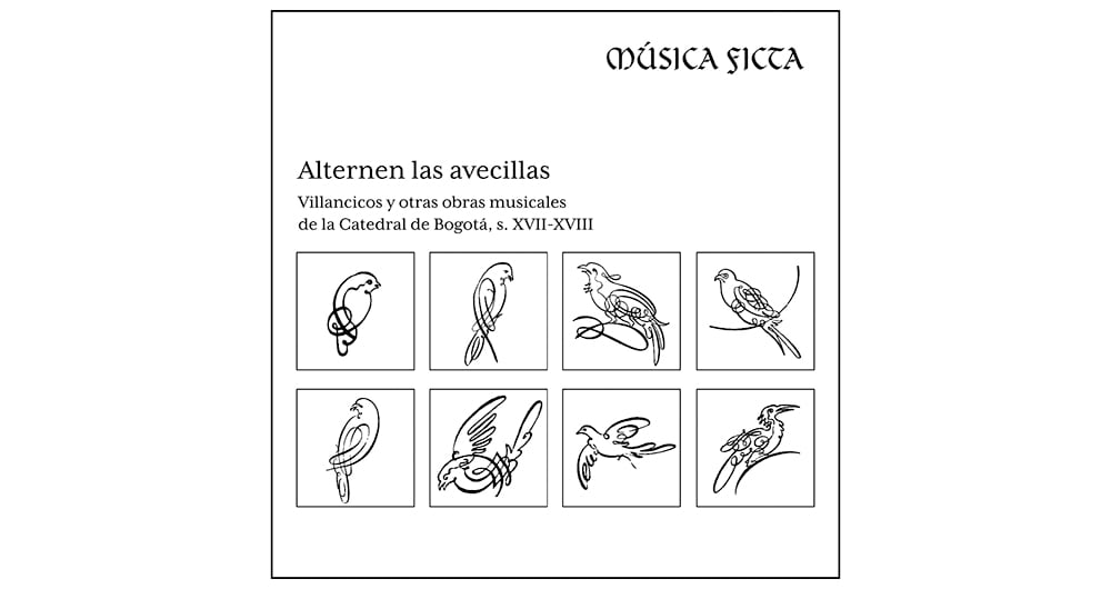 Carátula del CD, que alude al título, sobre una composición de autor anónimo colombiano del siglo XVIII.