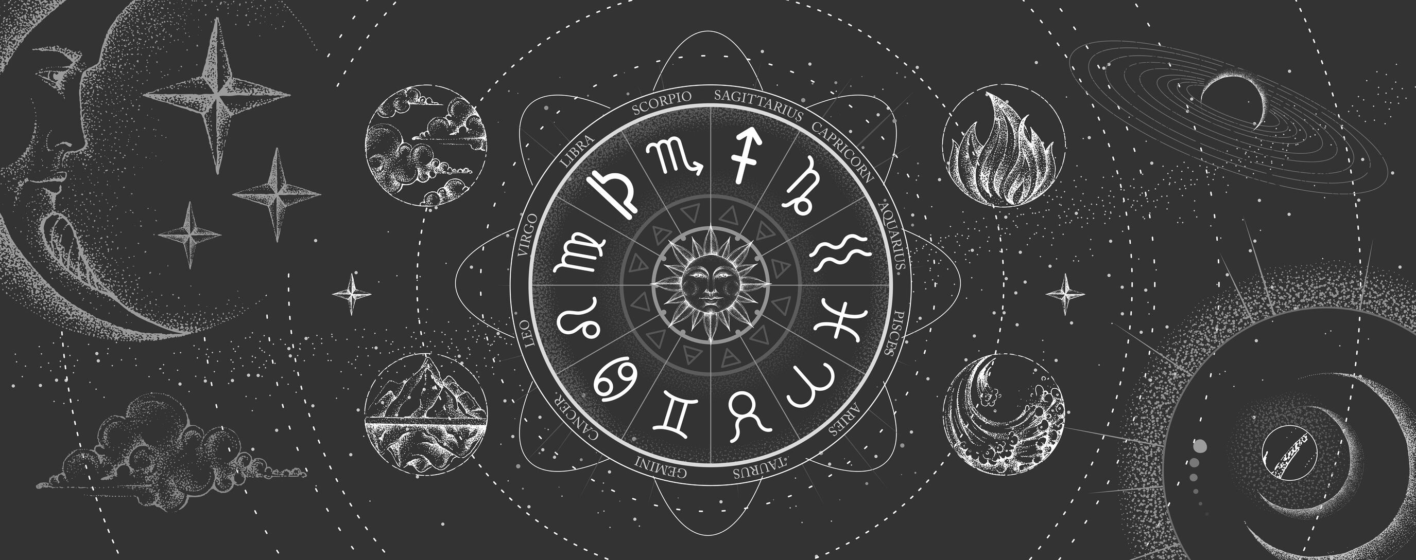 Los signos del zodiaco rigen los comportamientos de las personas.