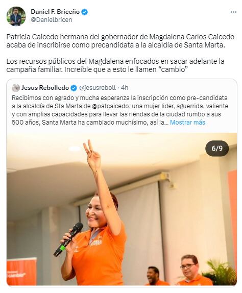 Twitter Daniel Briceño.