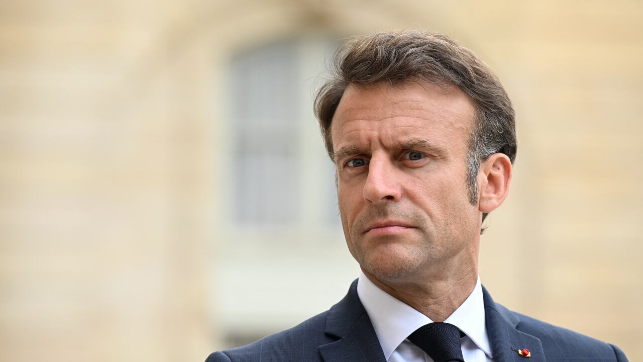 Emmanuel Macron, presidente de Francia.