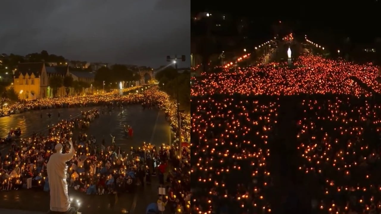 Las imágenes le están dando la vuelta al mundo.