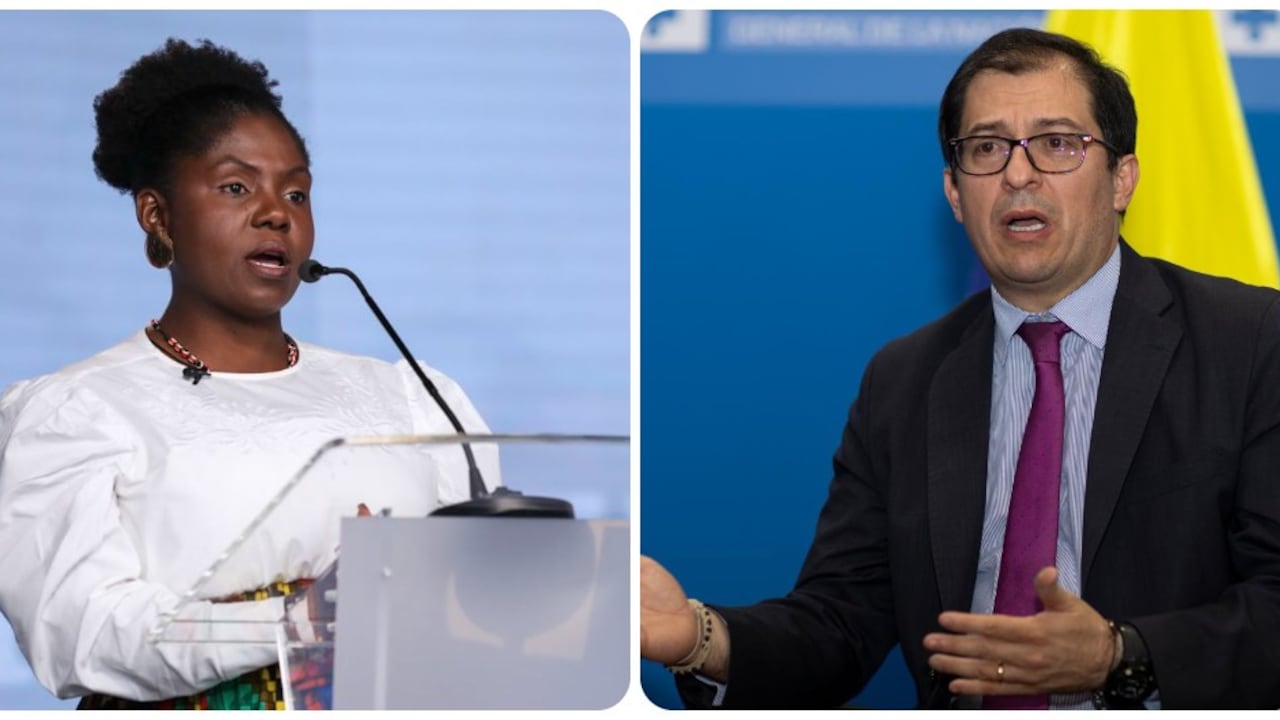 Francia Márquez y Francisco Barbosa