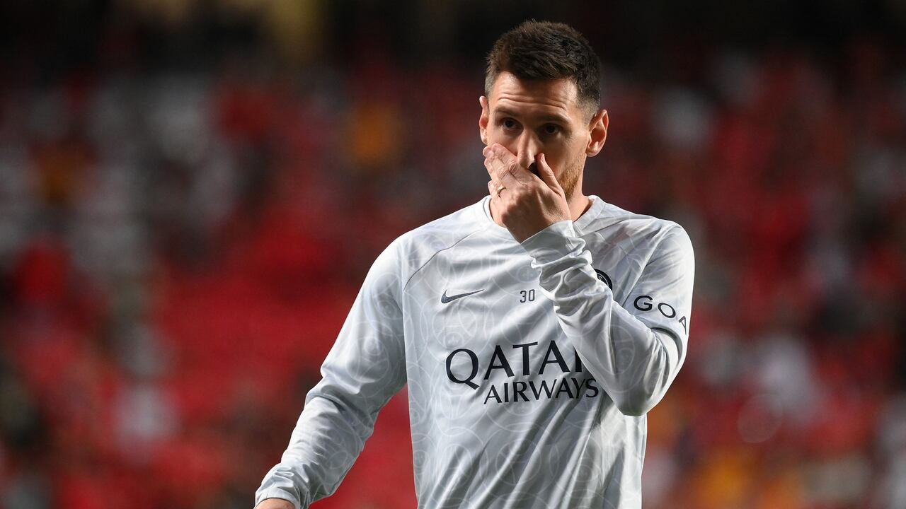 Messi marcó en el empate 1-1 ante Benfica el pasado miércoles