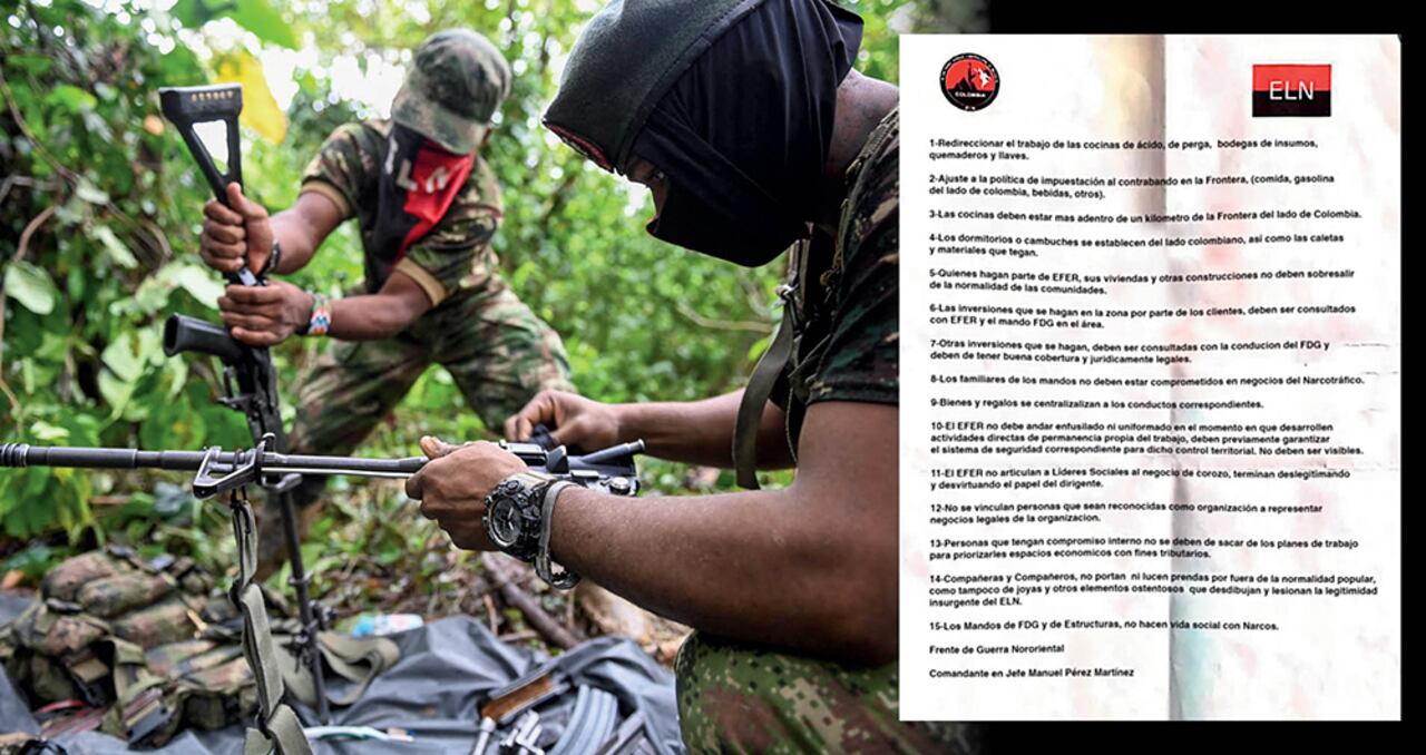 SEMANA conoció un documento del ELN en el que da instrucciones sobre cómo debe operar la unidad encargada de conseguir dinero criminal para sostener la guerra en el país.