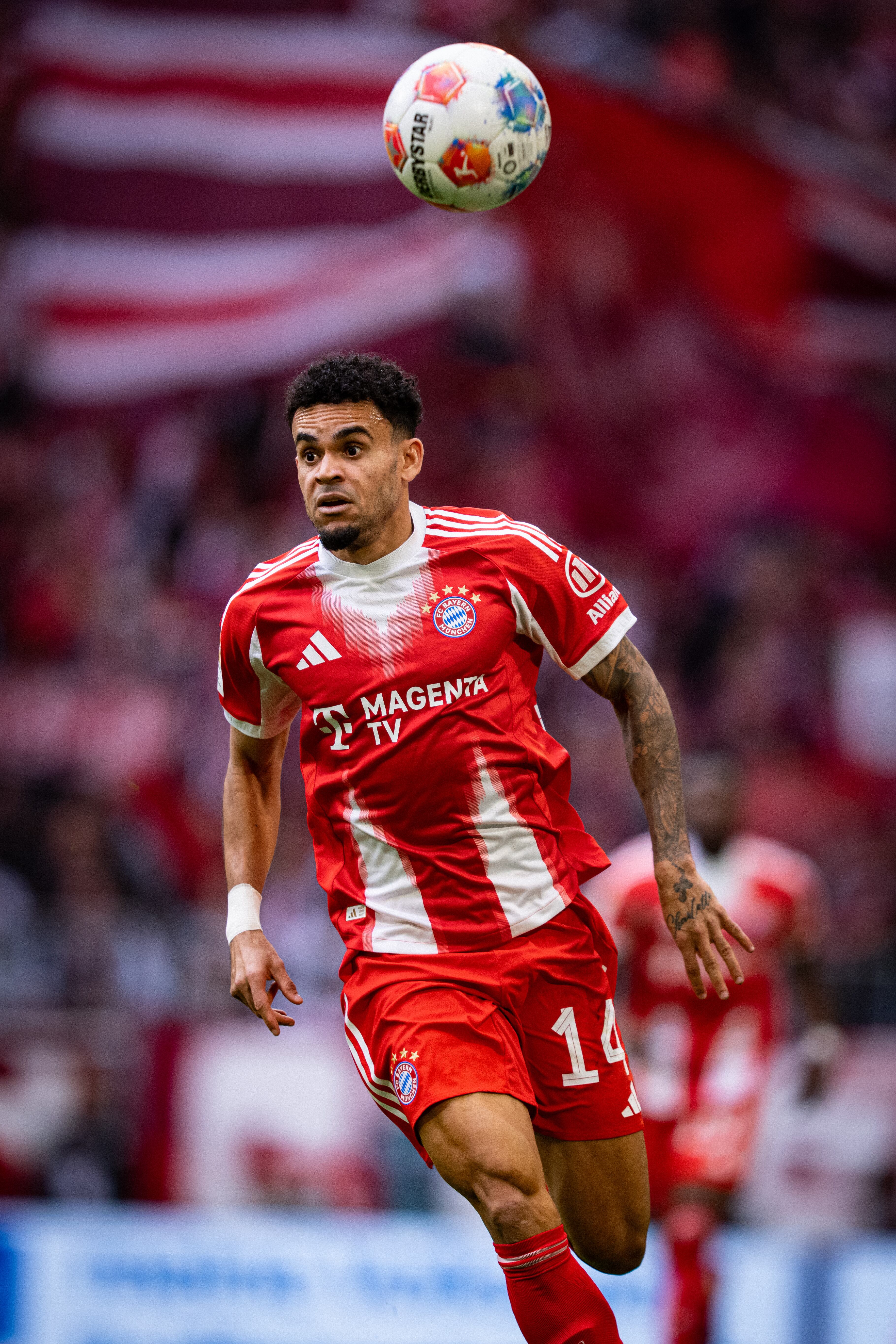 Luis Díaz, gran aportante al título de Bundesliga de Bayern Múnich en la temporada 2025/2026.