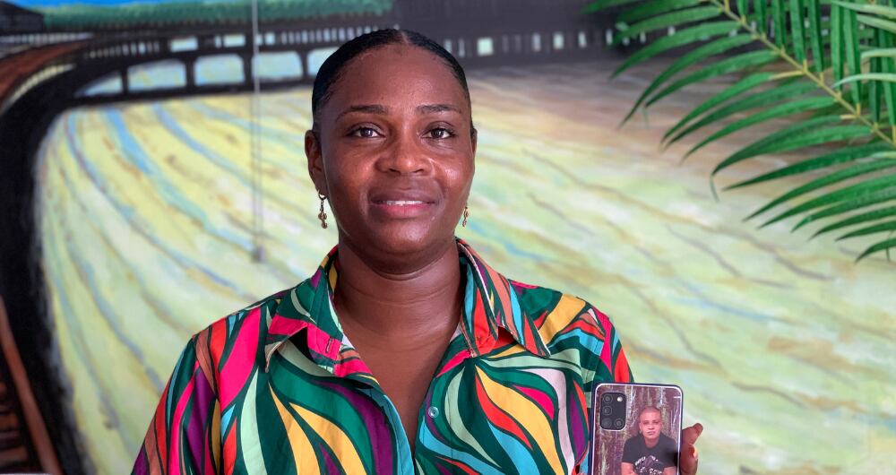 Yesenia Rivas, madre de Pecas, joven asesinado en Quibdó.