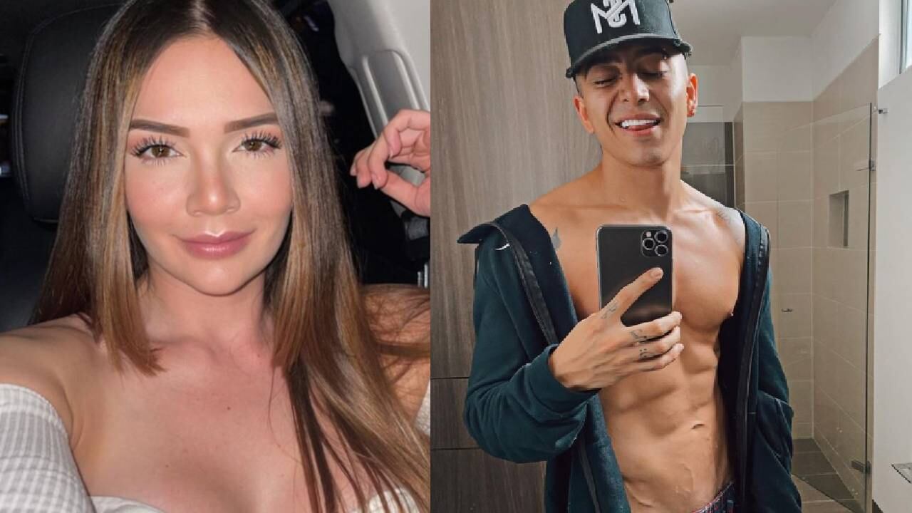 Lina Tejeiro cantó y bailó una parte de la canción de su exnovio Andy Rivera. Foto: Instagram @andyrivera @linatejeiro