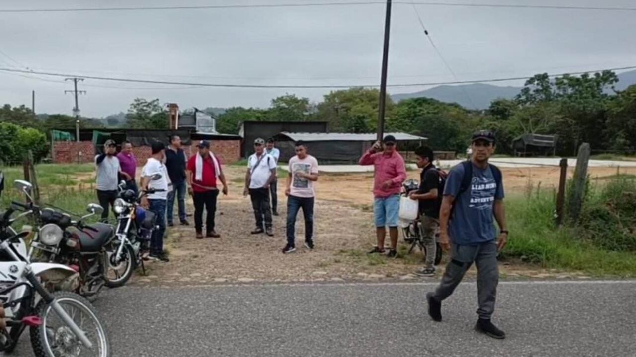 Los manifestantes buscan hacer un llamado al Ministerio de Agricultura.
