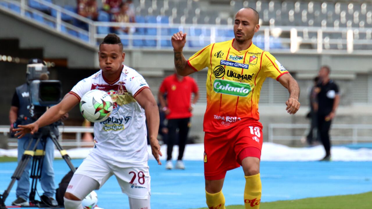 Deportivo Pereira vs. Deportes Tolima, Liga BetPlay I-2022. Foto: Dimayor