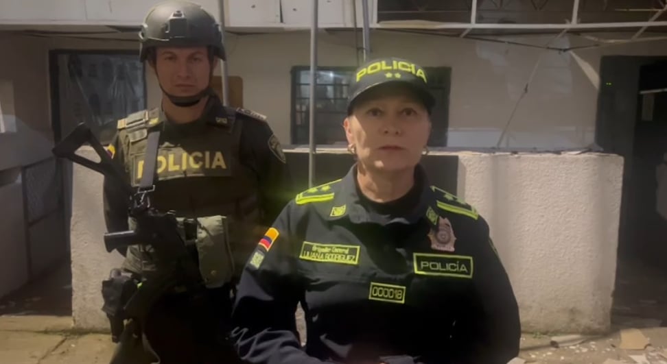 Brigadier general Sandra Liliana Rodríguez Castro, comandante del departamento de Policía del Valle del Cauca.