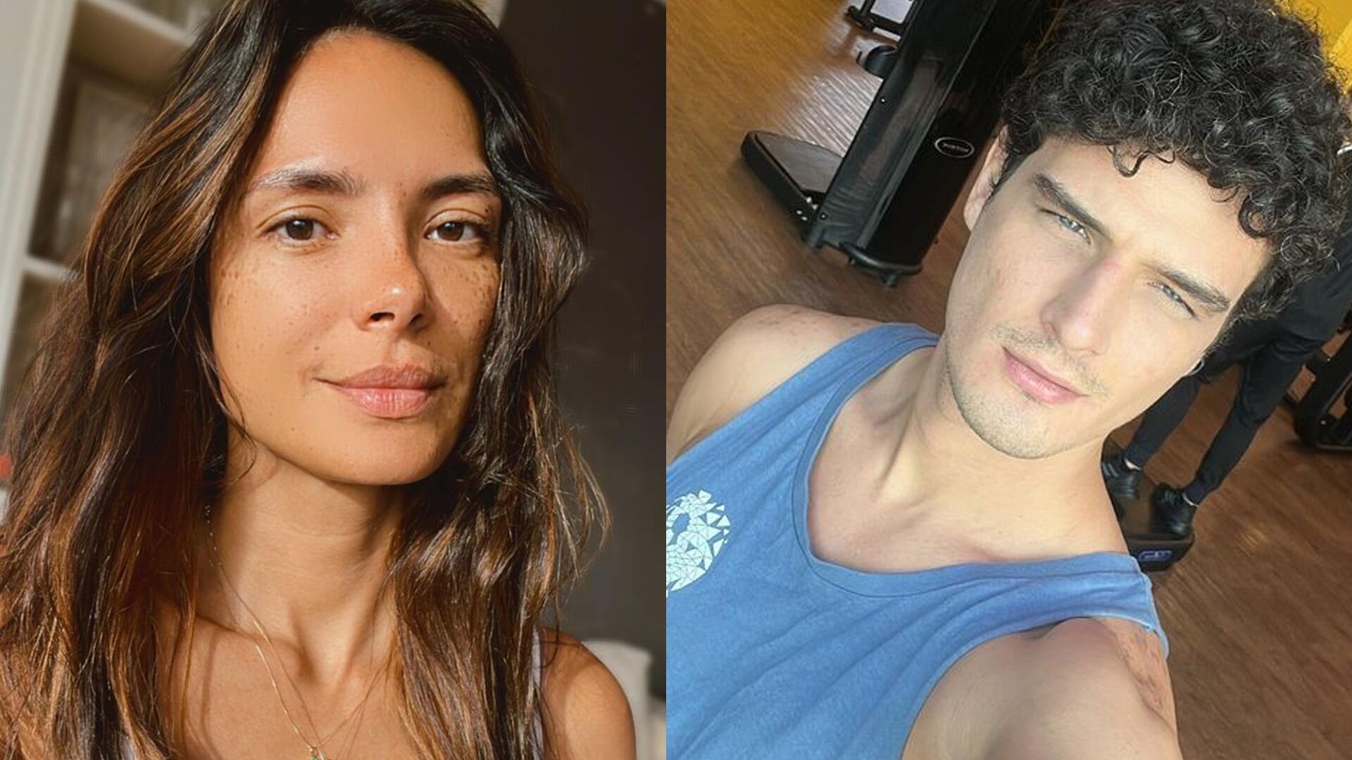 Viña y Eduardo ya no esconden su amor. Fotos: Instagram @vinamachado - @eduardoperezactor.