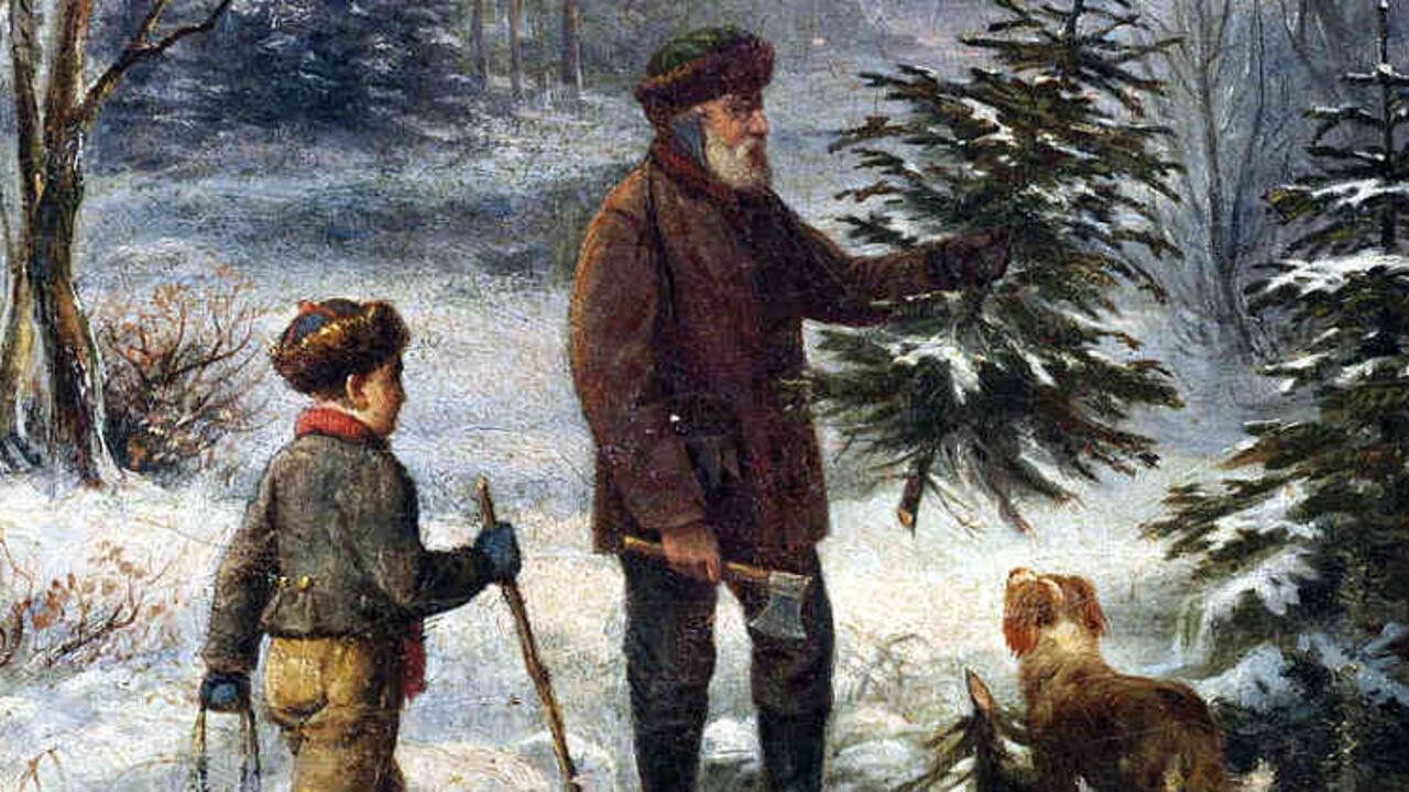 'Vorweihnacht' de Franz Krüger (1857).