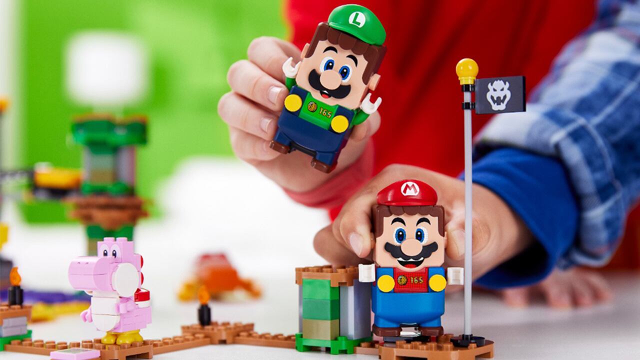 El Grupo LEGO permitirá conectar el universo de LEGO® Super Mario™ y LEGO® Luigi™