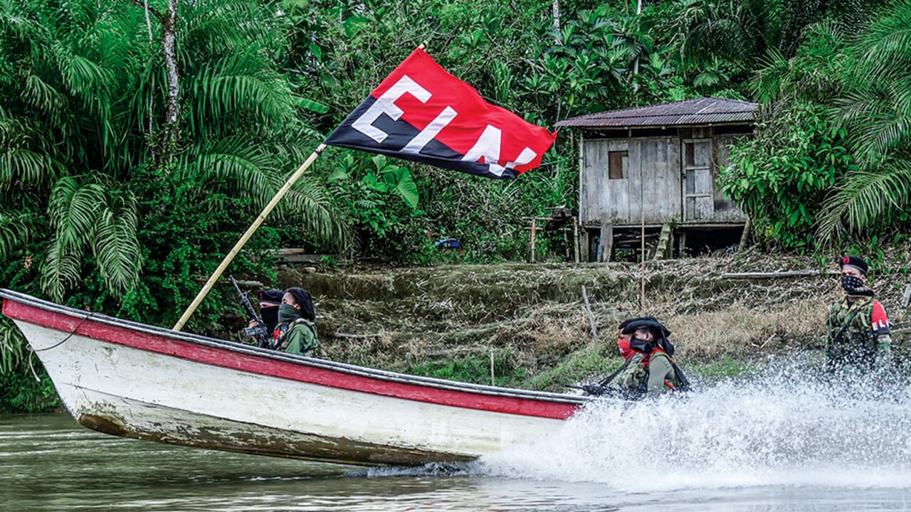 ELN anuncia paro armado en el departamento del Chocó.