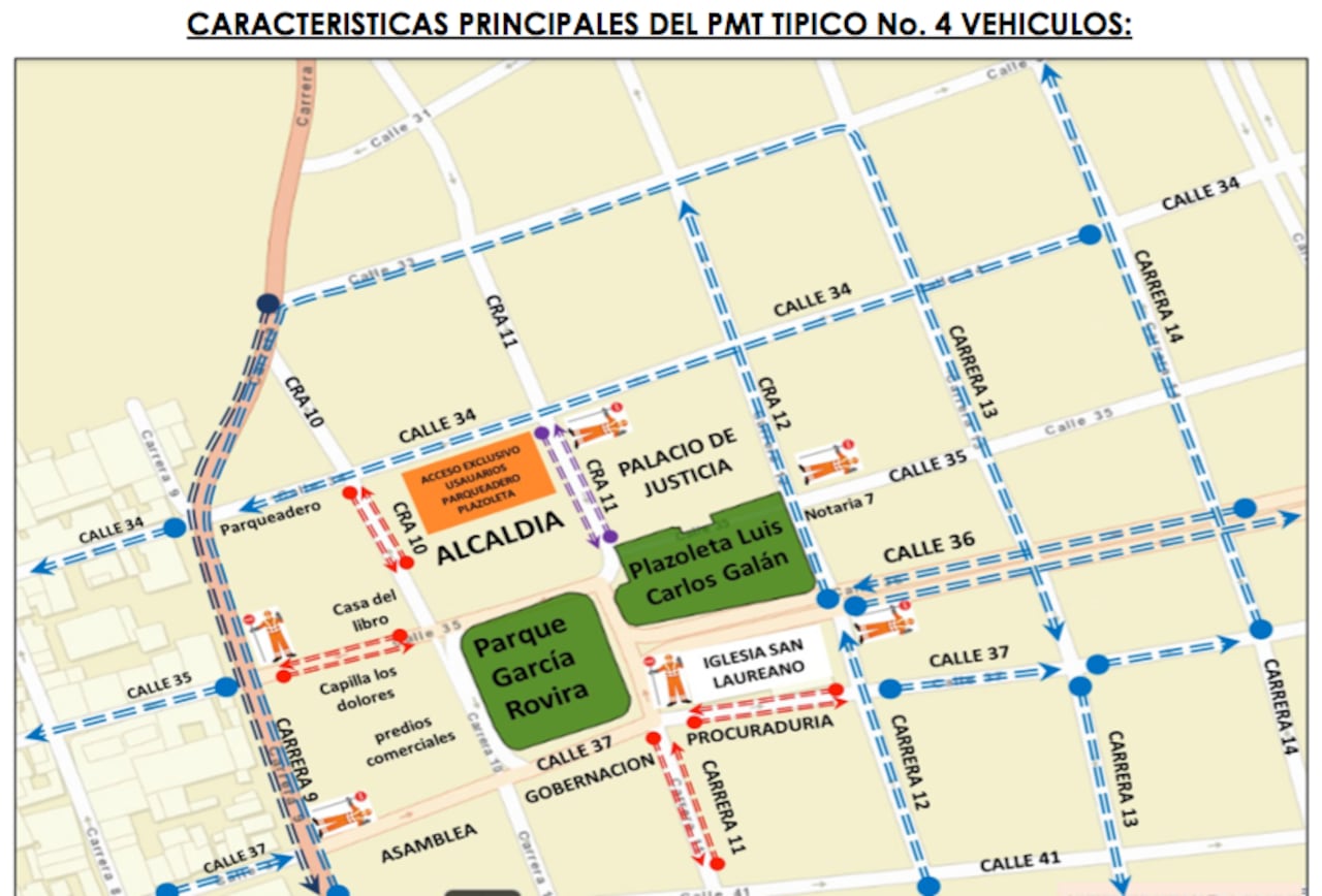 Así pueden transitar los vehículos.