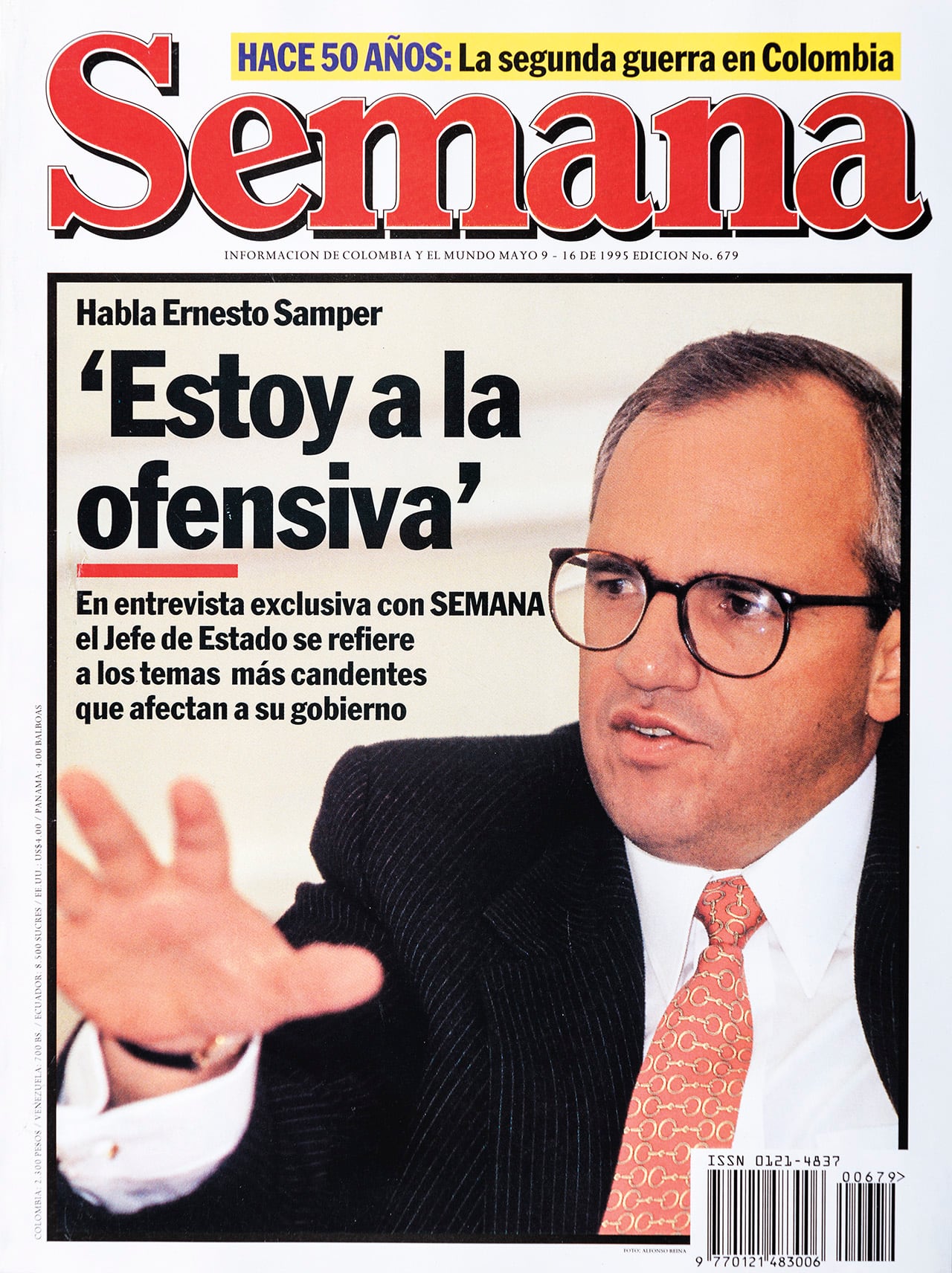 Portada de SEMANA del 9 - 16 de mayo de 1995.