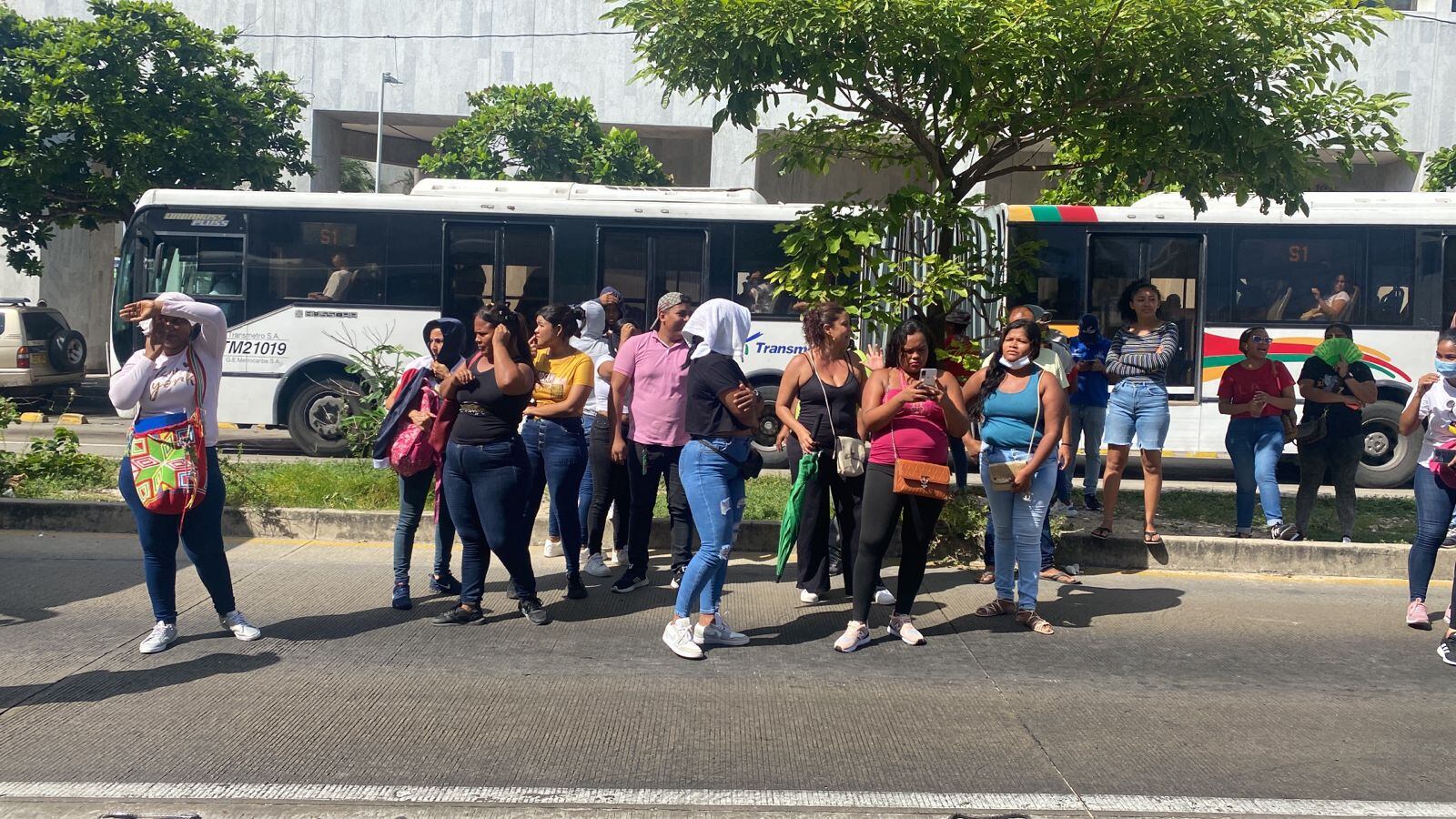 Panorama en Barranquilla.