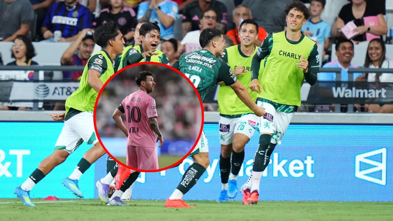 Club León enfrentó al Inter Miami.