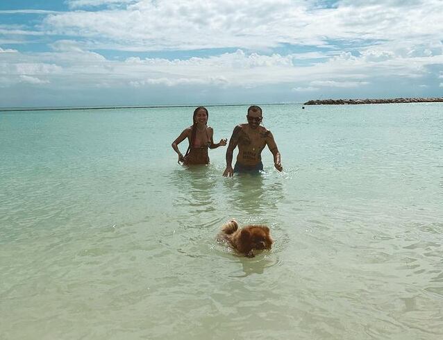 Greeicy y Mike de vacaciones