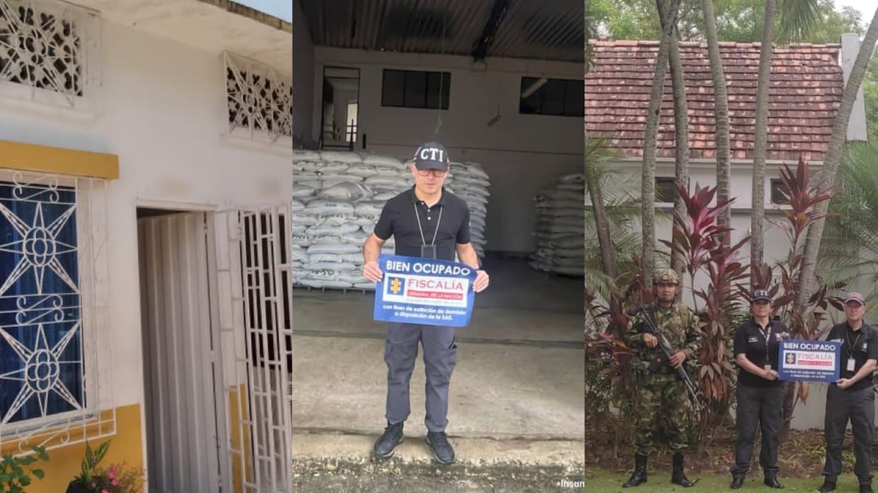 En operativo de la Fiscalía realizan extinción de dominio a 184 bienes