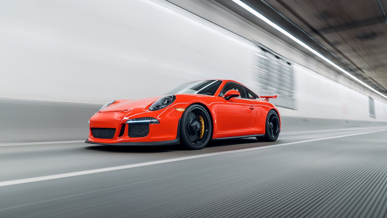 Porsche se quedó con el primer lugar gracias al GT3 911. Imagen de referencia.