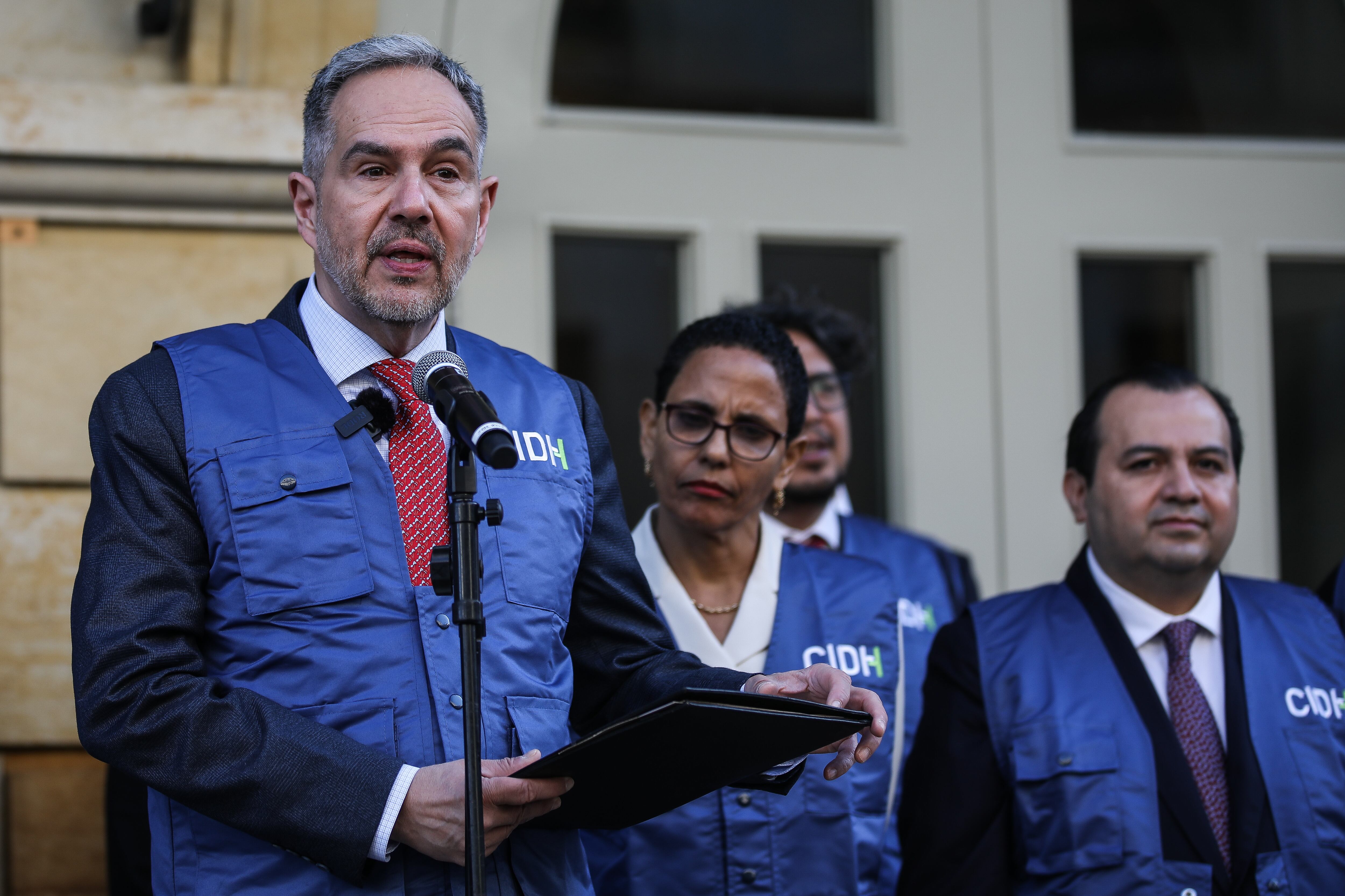 visita de la Comisión Interamericana de Derechos Humanos.