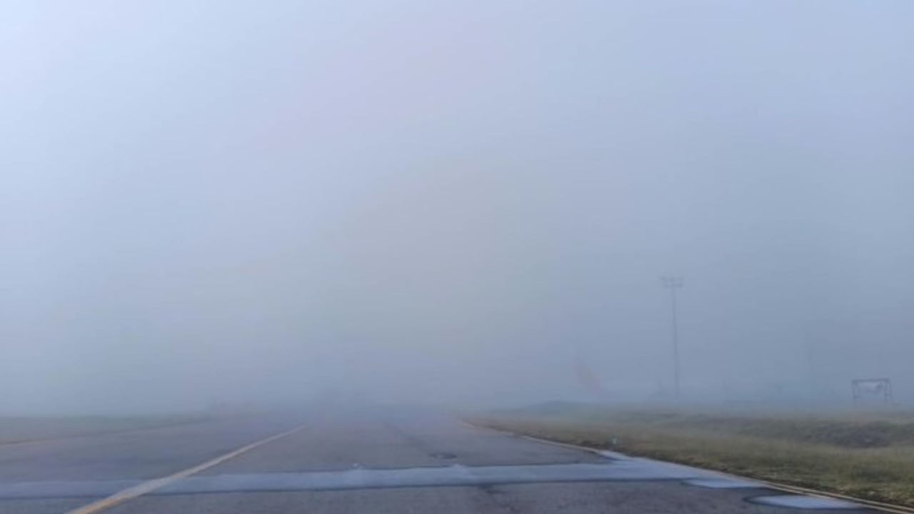 Así amaneció el Aeropuerto José María Córdova