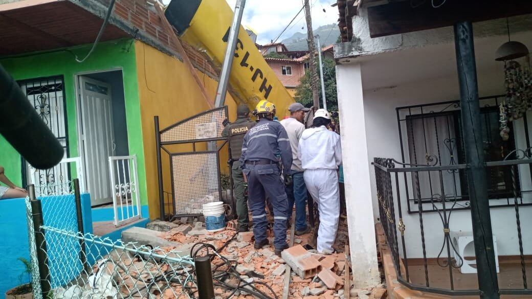 Se registra accidente de avioneta en Copacabana, Antioquia