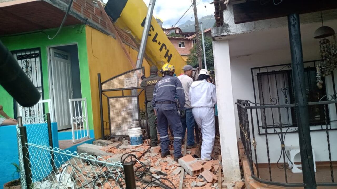 Se registra accidente de avioneta en Copacabana, Antioquia