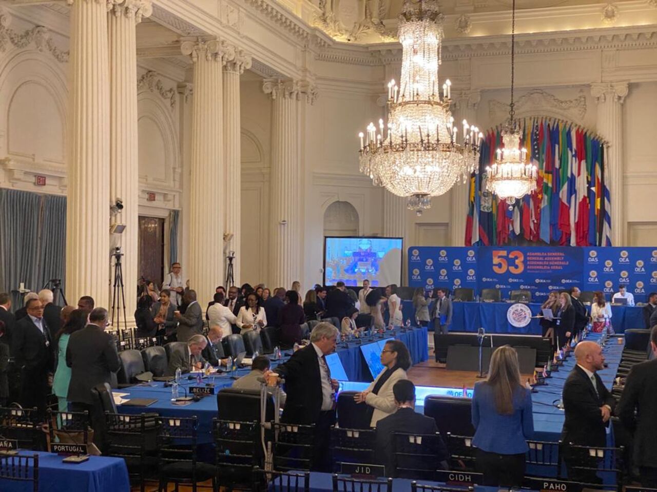 Los miembros de la OEA se preparan para un nuevo ciclo de sesiones en la Asamblea General