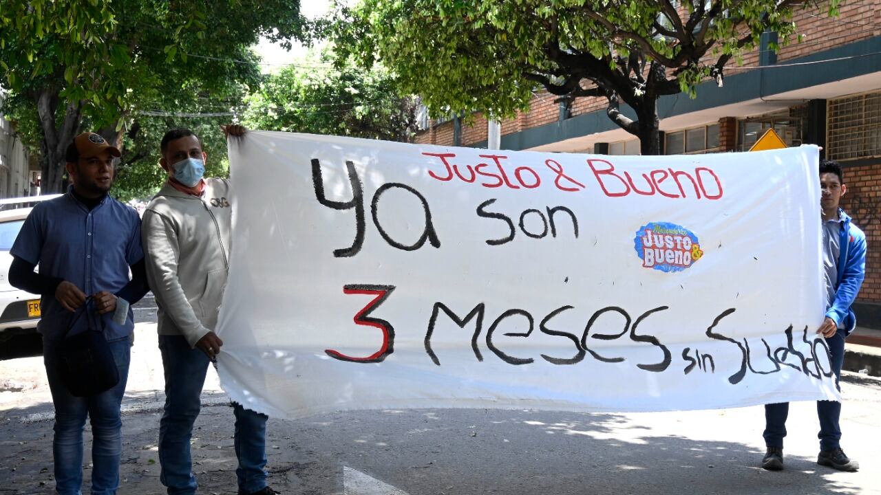 A empleados de Justo y Bueno en Cúcuta le den tres mese de sueldo