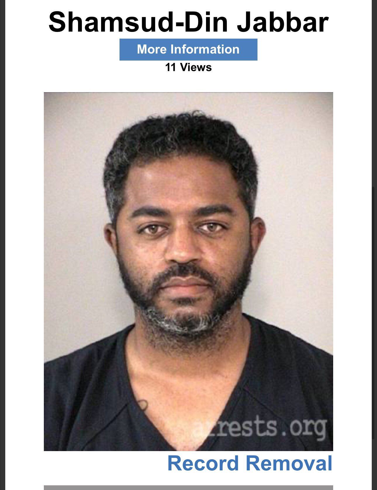 El sospechoso ha sido identificado como Shamsud Din Jabbar.