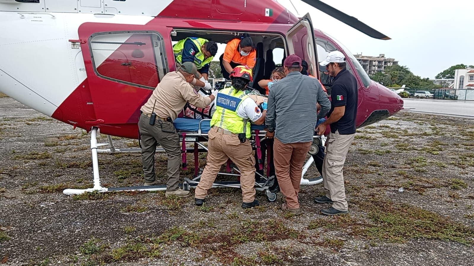 Los heridos fueron trasladados a un hospital cercano