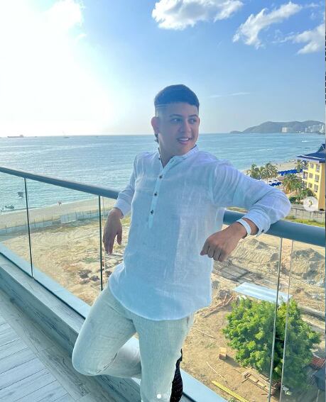 Luis Rafael Costa Solano, el cantante de vallenato detenido por agredir a su mánager.