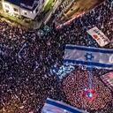 Fueron multitudinarias las protestas en Israel