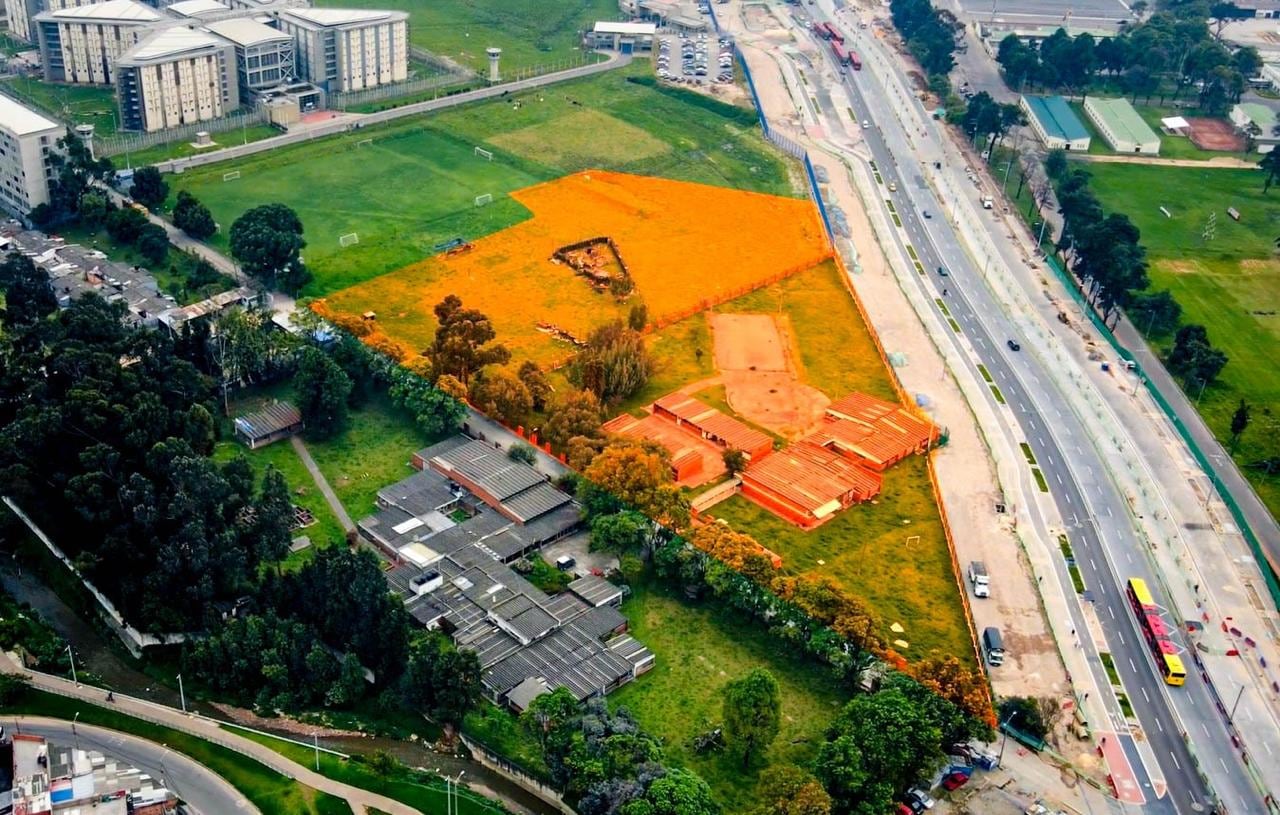 La Cárcel Distrital II será construida en un terreno de tres hectáreas ubicado en la parte posterior de la cárcel La Picota, al sur de Bogotá.