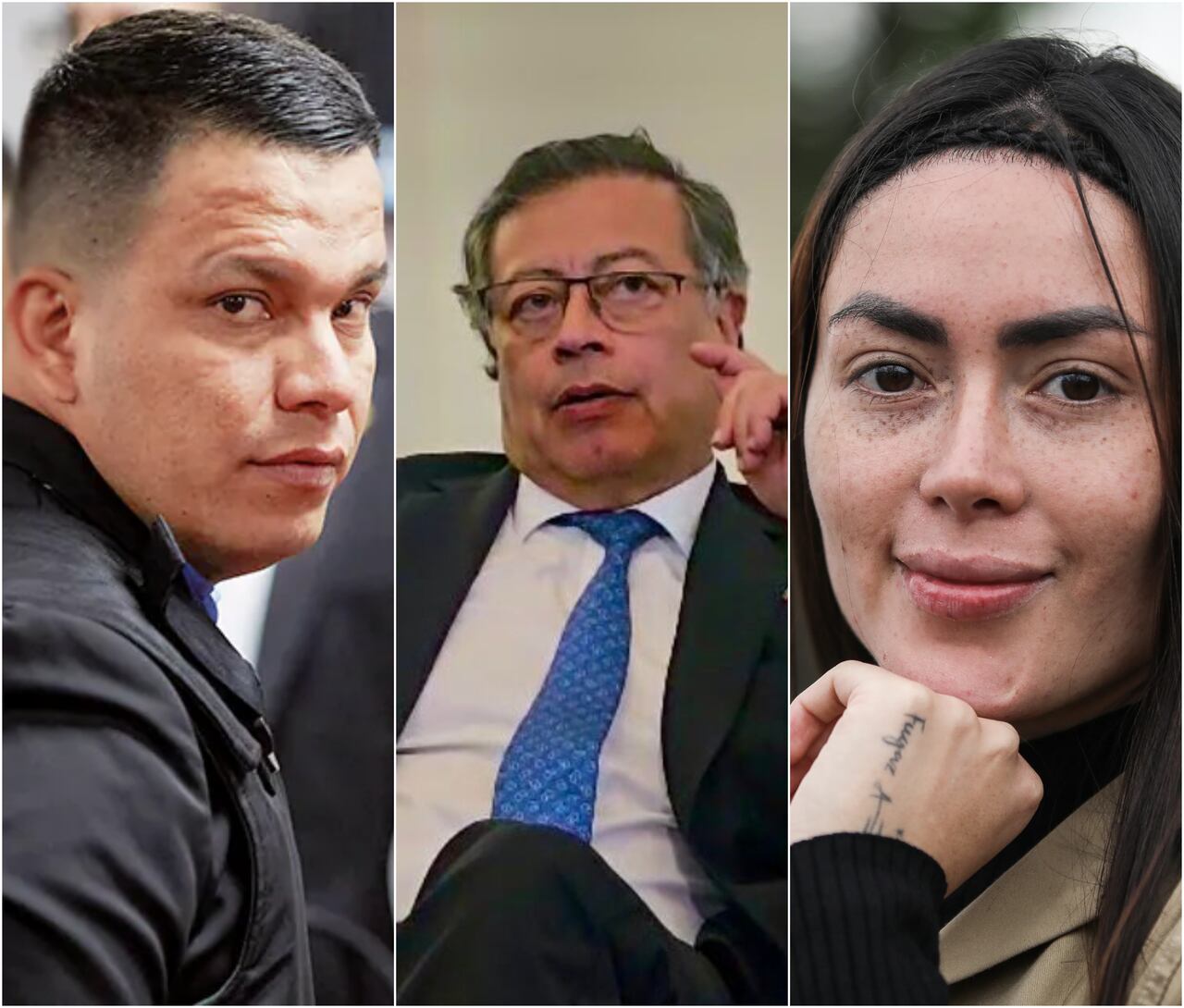 Sneyder Pinilla, Gustavo Petro y Epa Colombia