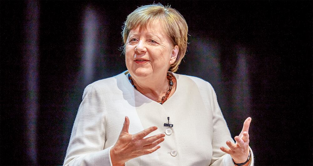 Ángela Merkel; expolítica alemana​. 